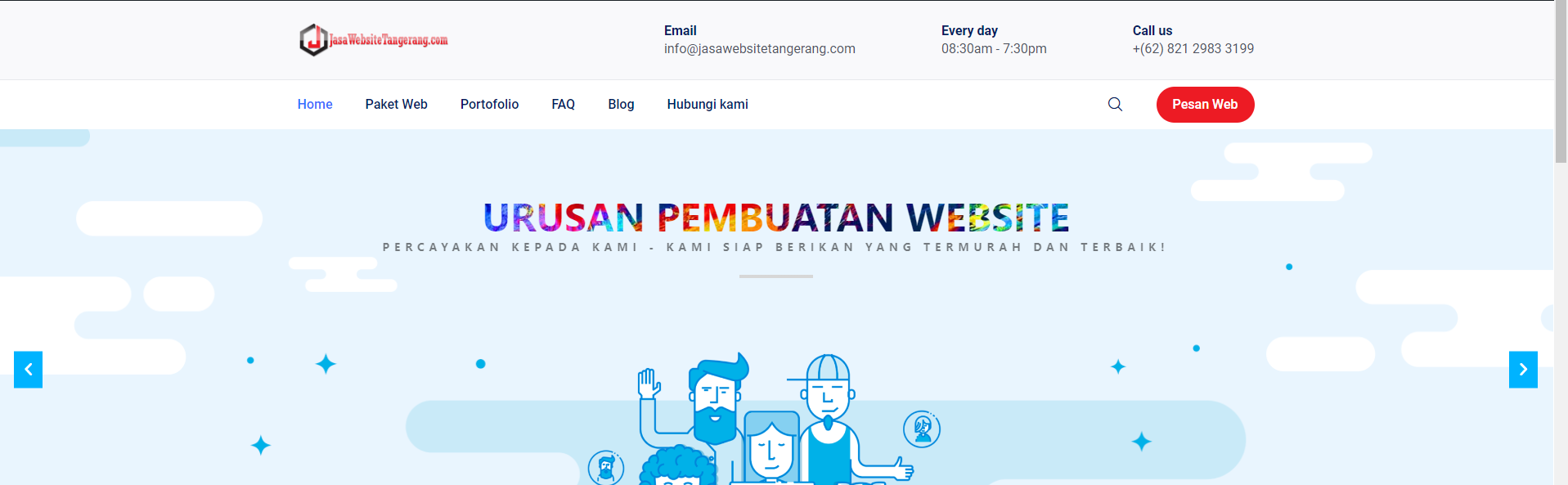 JASA PEMBUATAN WEBSITE