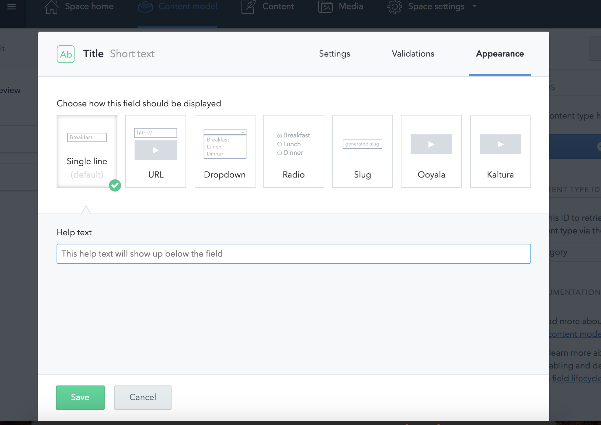 interface cms drupal